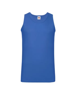 Fruit of the Loom - "Valueweight Athletic" Ärmelloses Oberteil für Herren/Damen Unisex (Königsblau)