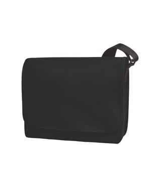 Halfar - "Kurier" Schultertasche (Schwarz)