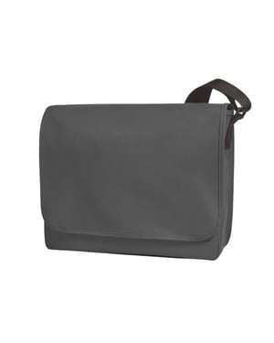 Halfar - "Kurier" Schultertasche (Anthrazit)
