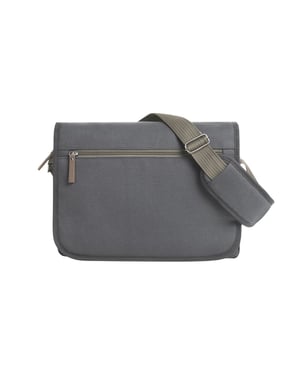 Halfar - "Country" Schultertasche, Velours (Anthrazit)