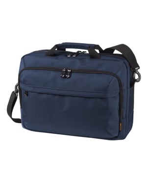 Halfar - Schultertasche "Mission", Business (Marineblau)