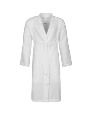 Vossen - "Wellington" Morgenmantel für Herren/Damen Unisex (Weiß)