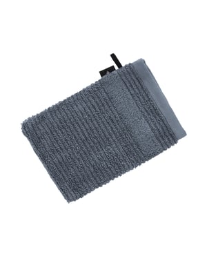 Vossen - Frotteehandtuch Waschhandschuhe "Tomorrow" (Dunkelgrau)