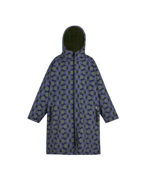 Regatta - "Orla Kiely" Robe für Kinder (Blau/Dunkel-Olive)