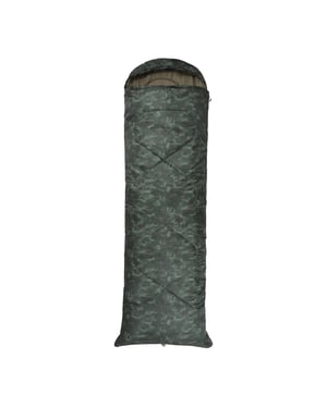 Mountain Warehouse - "Apex" Tarnmuster Schlafsack, Quadratisch, Zwischensaison (Dunkel-Khaki)