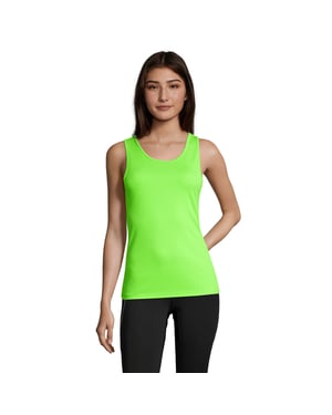 SOLS - "Sporty" Ärmelloses Oberteil für Damen (Neon-Grün)