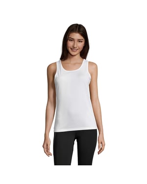 SOLS - "Sporty" Ärmelloses Oberteil für Damen (Weiß)