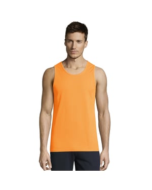 SOLS - "Sporty" Ärmelloses Oberteil für Herren (Neon-Orange)