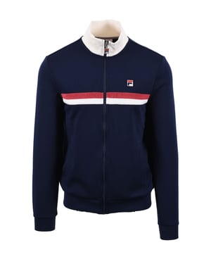 FILA ENRICO TRACK JACKET FILA NAVY/GARDENIA/GARNET
