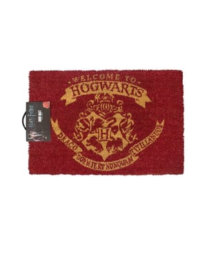 Harry Potter offizielle Welcome To Hogwarts Türmatte (Rot)