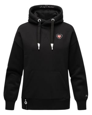 Navahoo Damen Hoodie Goldfee – Kuscheliger Kapuzenpullover mit Kängurutasche