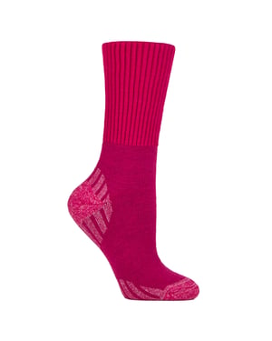 Diabetiker Wollwandersocken für Männer | Extra breite gepolsterte Wandersocken