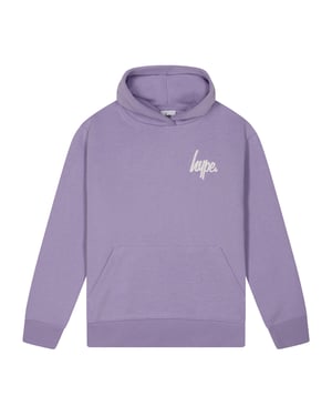 Mädchen Hoodie Kinder Lila Legeres Sweatshirt Weicher Grafik-Rückendruck