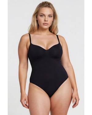 Premium Nahtloser Verstellbarer Träger-Bodysuit Shapewear