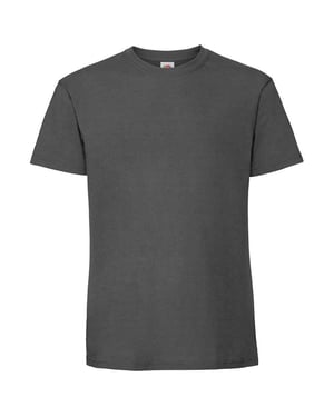 Fruit of the Loom - "Iconic 195 Premium" T-Shirt für Herren (Hellgrau)