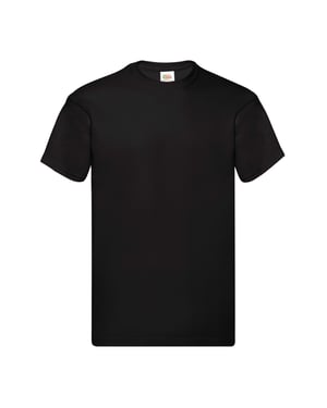 Fruit of the Loom - "Original" T-Shirt für Herren (Schwarz)
