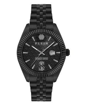 Philipp Plein Date Superlative Schwarz Herren Armbanduhr PWMFA1125