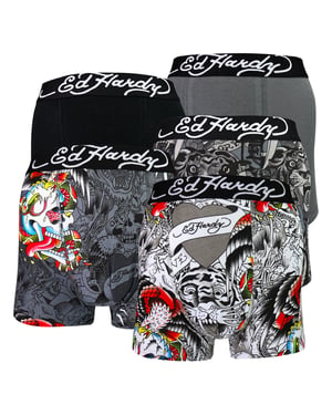 5er-Pack Herren Baumwollreiche Stretch Aravos Boxershorts Atmungsaktive Alltagsunterwäsche