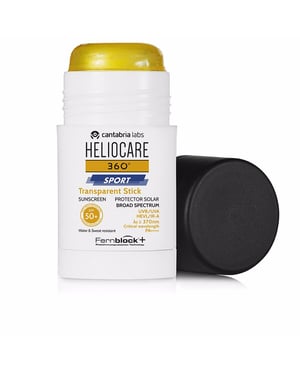 Heliocare 360° Sport Transparenter Sonnenschutzstift Spf50+ 25 gr