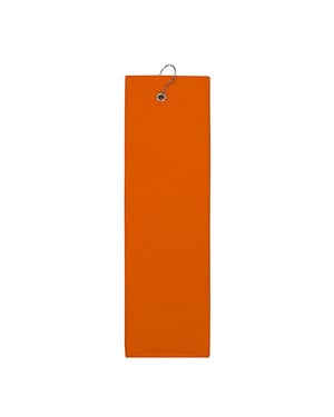 The One Towelling - Golf-Handtuch, Unifarben, Feuchtigkeitsabweisend (Orange)