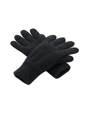 Beechfield - Herren/Damen Unisex Handschuhe "Classic", Thinsulate (Schwarz)