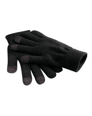 Beechfield - Herren/Damen Unisex Touchscreen-Handschuhe (Schwarz)