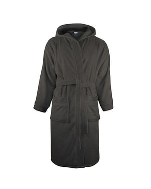 The One Towelling - Morgenmantel für Herren/Damen Unisex, mit Kapuze (Anthrazit)
