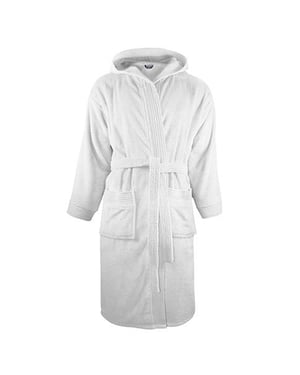 The One Towelling - Morgenmantel für Herren/Damen Unisex, mit Kapuze (Weiß)