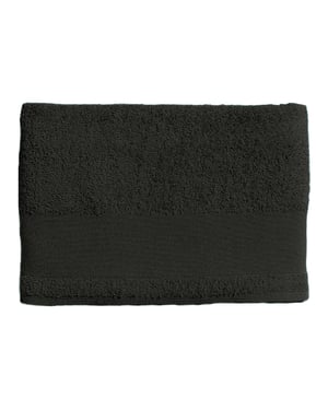 SOLS - Gäste-Handtuch "Island 30" (Schwarz)