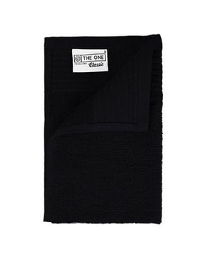 The One Towelling - "Classic" Gäste-Handtuch (Schwarz)