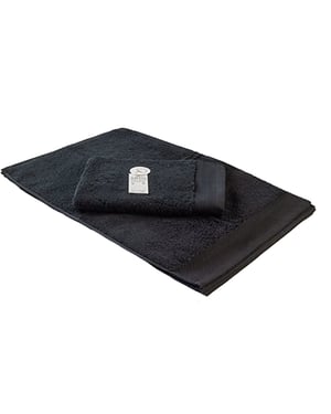 ARTG - Gäste-Handtuch "Excellent Deluxe" (Schwarz)