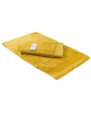 ARTG - Gäste-Handtuch "Excellent Deluxe" (Senf)