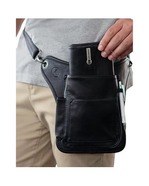 Karlowsky - Halftertasche "High Capacity", Kellners (Schwarz)