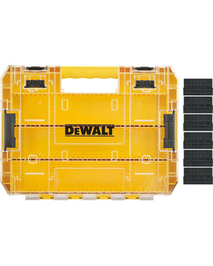 Dewalt - Werkzeugkasten "ToughCase" (10er-Pack) (Gelb)