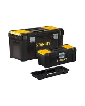 Stanley - Werkzeugkasten "Essential" (Schwarz/Gelb)