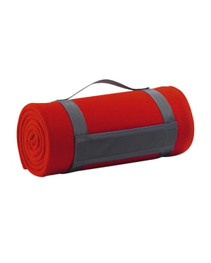 SOLS - Decke "Plaid", Fleece (Rot)