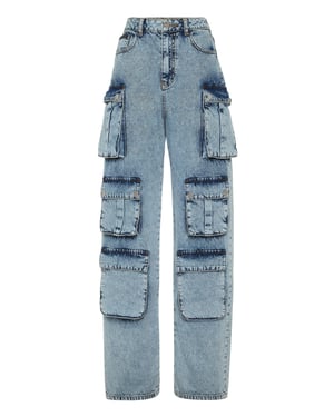 Cargo-Jeans Regular Fit