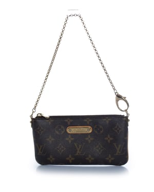 Louis Vuitton, Milla Pochette aus Monogramm-Canvas