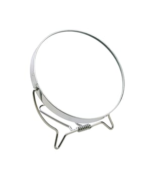 Doppelter Metallspiegel X3 Mit Klappstütze 12,2 Cm 1 Einheit
