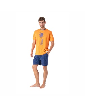 Herren Sommer Kurzpyjamas MU9