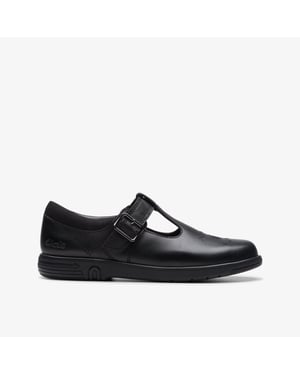 Jazzy Tap K. Black Leather Schuhe