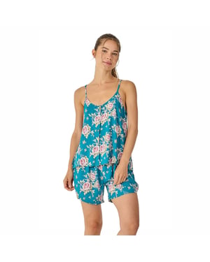Damen Sommer Short Pyjamas mit dünnen Trägern JJB25