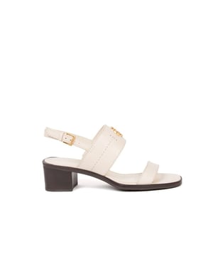 Tory Burch Mittelhohe Sandalen Neu Elfenbein/Gold