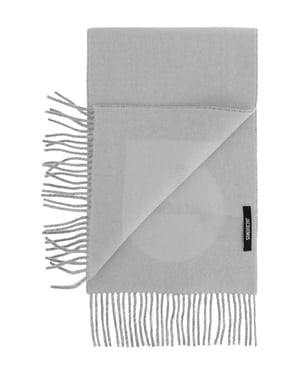 Jacquemus Schal Grau
