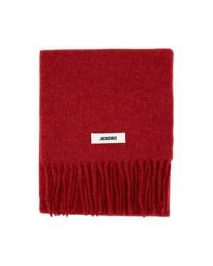 Jacquemus Schal Rot