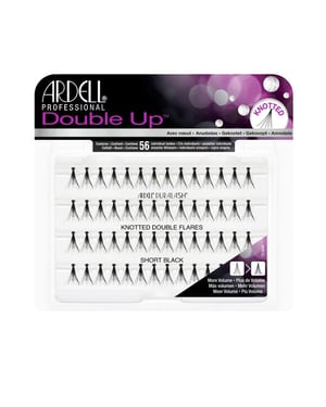 Ardell Individuals Double Up Geknotete Schlaghose #kurz Schwarz
