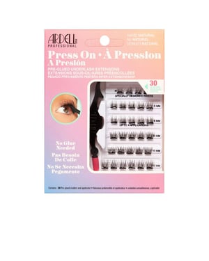 Ardell Press On Vorgeklebte Wimpernverlängerungen #naked Natural 30 Stück