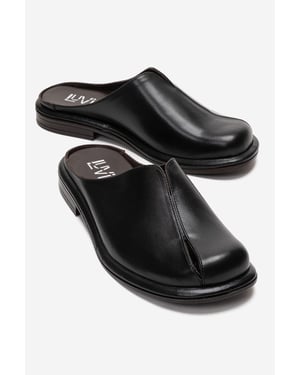 Tansy Leder Mule