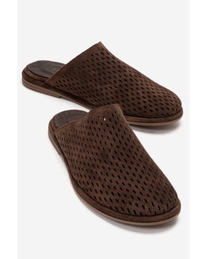 Melara Leder Slipper Mule