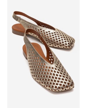 Delizia Leder-Slingback-Schuh